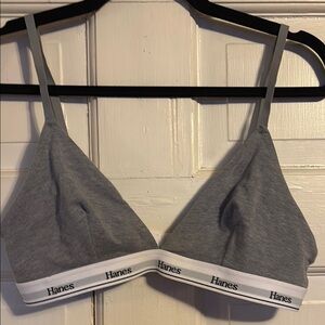 Two Hanes Triangle Bras NWOT